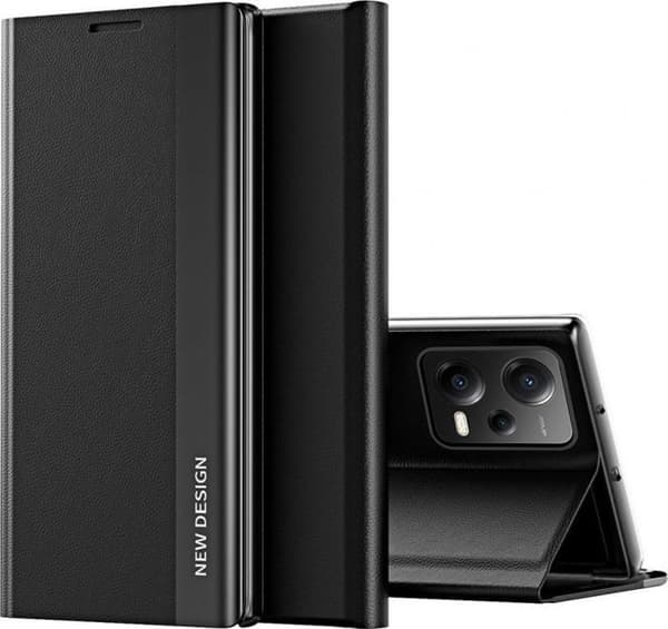 Hurtel Coque Sleep Case Pro för Xiaomi Redmi Note 12 5G / Poco X5 5G med svart fällbart stativ