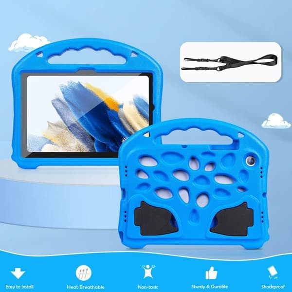 Skydd för surfplatta - fodral för surfplatta Ztotopcases - ZTS-Samsung Tab A8 2022 Barn Blå