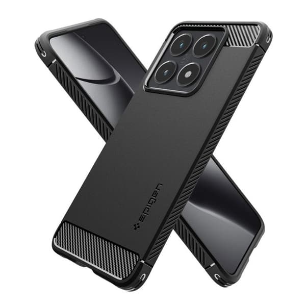 Coque för Xiaomi 14T - Spigen Rugged Armor - Svart