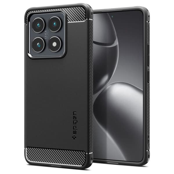 Coque för Xiaomi 14T - Spigen Rugged Armor - Svart