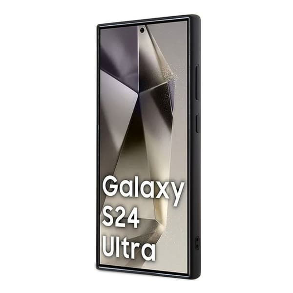 Coque för Samsung Galaxy S24 Ultra - Karl Lagerfeld Design 3D (KLHCHCS24L3DRKCNK) - Gummi Karl&amp;Choupette
