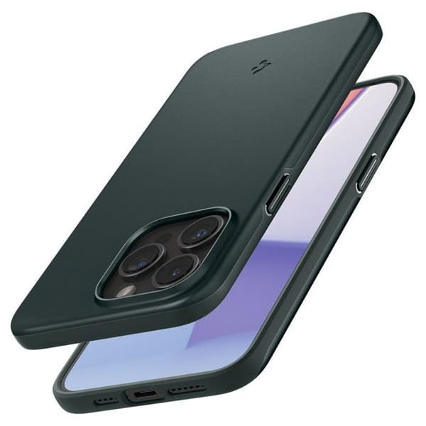 Coque för iPhone 15 Pro Max - Spigen Thin Fit - Abyssgrön