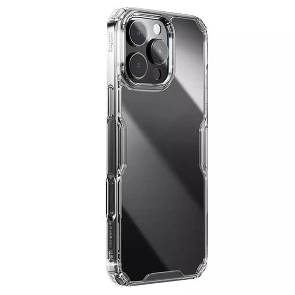 Skyddsskal - Nillkin - iPhone 16 Pro Max - Transparent - Semi-rigid - TPU