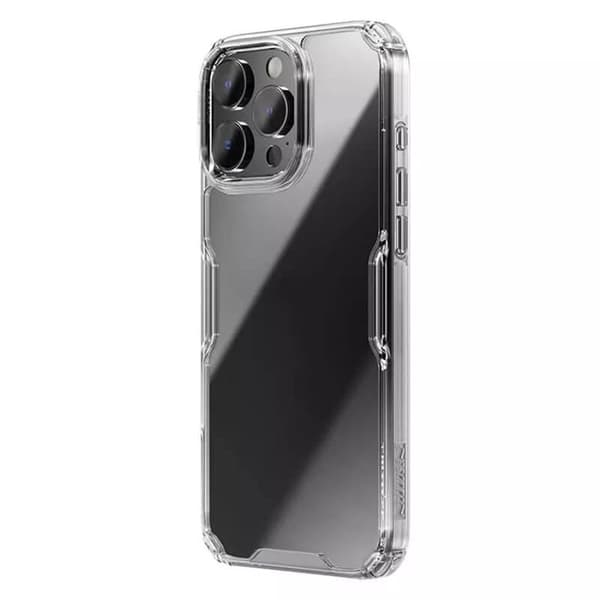 Skyddsskal - Nillkin - iPhone 16 Pro Max - Transparent - Semi-rigid - TPU