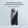 Miniatyrbild 6 av 6: Skyddsskal - Nillkin - iPhone 16 Pro Max - Transparent - Semi-rigid - TPU