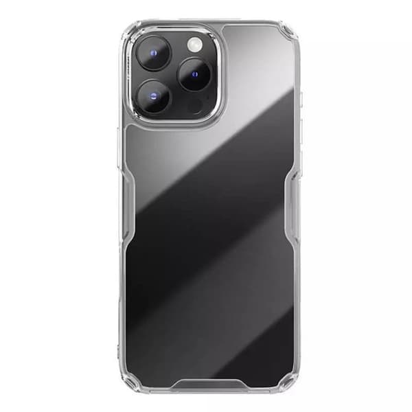 Skyddsskal - Nillkin - iPhone 16 Pro Max - Transparent - Semi-rigid - TPU