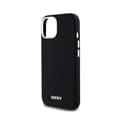 Miniatyrbild 6 av 6: DKNY Liquid Silicone Small Metal Logo MagSafe - Fodral för iPhone 15/14/13 (svart)
