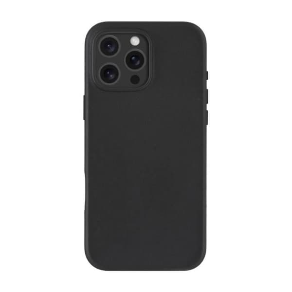 Skyddsskal - DBRAMANTE1928 - iPhone 16 Pro Max - Förstärkt - MagSafe - Svart Läder