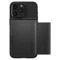 Miniatyrbild 3 av 6: Coque för iPhone 15 Pro - Spigen Slim Armor CS - Svart