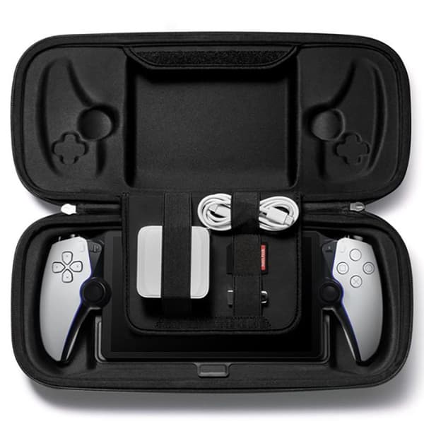 Skyddsskal - SPIGEN - Sony Playstation Portal - Rugged Armor Pro - Svart - Syntetisk
