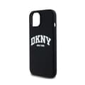 Miniatyrbild 6 av 6: DKNY Liquid Silicone White Logo Print MagSafe - Fodral för iPhone 12 / iPhone 12 Pro (svart)