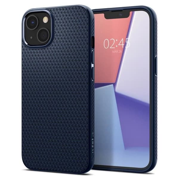 Fodral - SPIGEN - Liquid Air™ - iPhone 13 - Repskydd - Air Cushion™-teknik