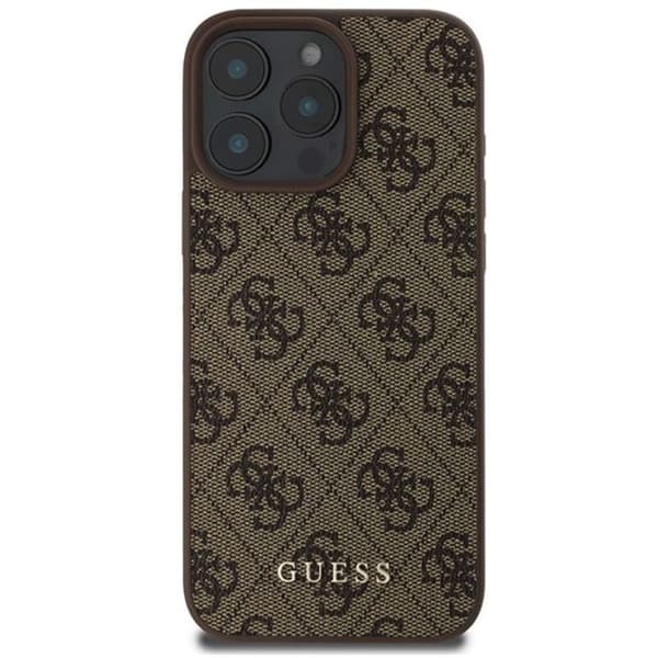 Guess 4G Classic - Skal för iPhone 16 Pro Max (brun)