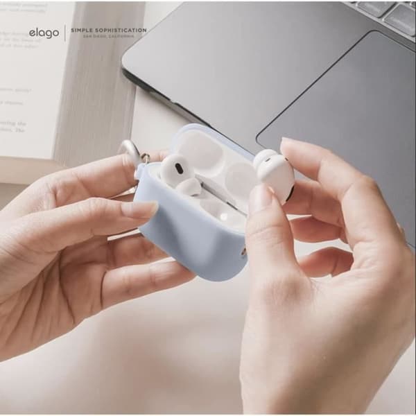 Elago silikonskydd för AirPods Pro 2 ljusblå