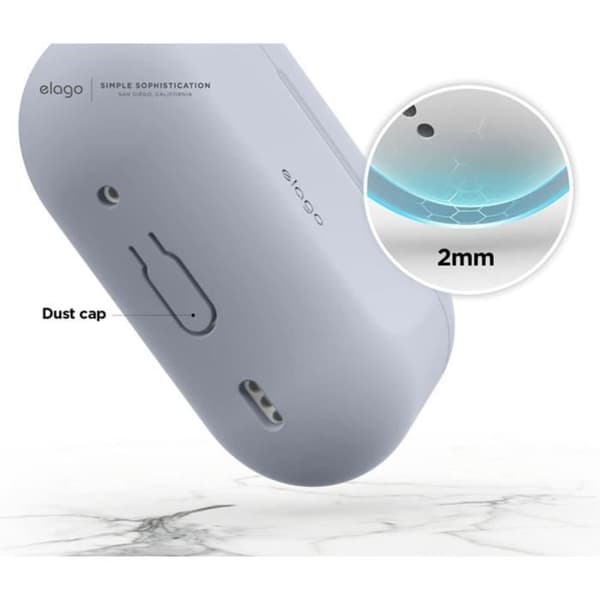 Elago silikonskydd för AirPods Pro 2 ljusblå
