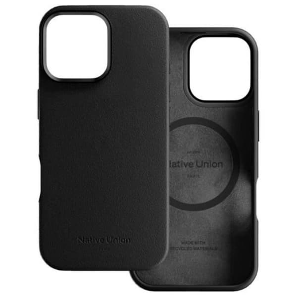 Skyddande skal för iPhone 16 Pro Max MagSafe Native Union Svart
