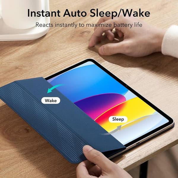 Fodral för iPad 10 (2022) 10.9 - ESR Rebound Magnetisk - Mörkblå