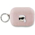 Miniatyrbild 1 av 4: Coque AirPods Pro 2 - Karl Lagerfeld - Monogram Karl Head - Eco-läder - Rosa - Semi-hård