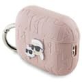 Miniatyrbild 1 av 2: AirPods Pro 2 fodral - Karl Lagerfeld - Choupette - Ekologiskt läder - Rosa - Halvstyvt