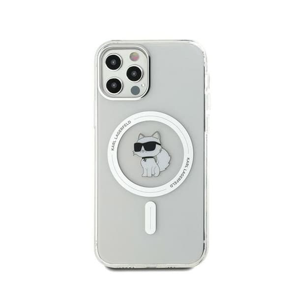 Karl Lagerfeld IML Choupette MagSafe - Fodral iPhone 12 / iPhone 12 Pro (Transparent)