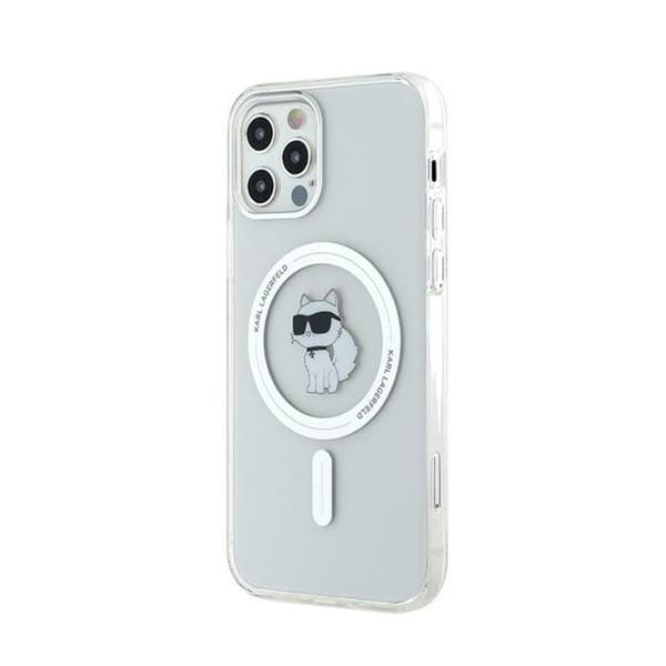 Karl Lagerfeld IML Choupette MagSafe - Fodral iPhone 12 / iPhone 12 Pro (Transparent)