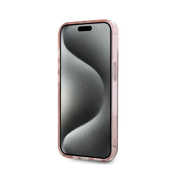 Telefonskal - Karl Lagerfeld - Choupette - iPhone 15/14/13 - Rosa - Lyxig - MagSafe