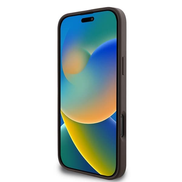 Coque för iPhone 16 Pro - Guess Hardcase 4G Classic (GUHCP16LG4GFGR) - Svart