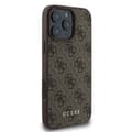 Miniatyrbild 4 av 6: Coque för iPhone 16 Pro - Guess Hardcase 4G Classic (GUHCP16LG4GFGR) - Svart