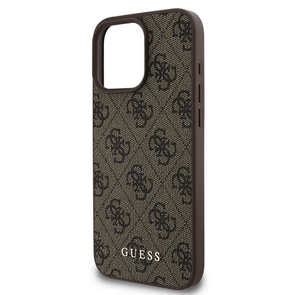 Coque för iPhone 16 Pro - Guess Hardcase 4G Classic (GUHCP16LG4GFGR) - Svart