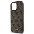 Miniatyrbild 5 av 6: Coque för iPhone 16 Pro - Guess Hardcase 4G Classic (GUHCP16LG4GFGR) - Svart