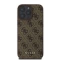 Miniatyrbild 2 av 6: Coque för iPhone 16 Pro - Guess Hardcase 4G Classic (GUHCP16LG4GFGR) - Svart
