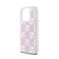 Miniatyrbild 6 av 6: DKNY Liquid Glitter Multilogo - Fodral för iPhone 15 Pro (Rosa)