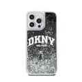 Miniatyrbild 3 av 6: DKNY Liquid Glitter Big Logo - Fodral för iPhone 13 Pro Max (svart)