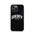 Miniatyrbild 3 av 6: DKNY Liquid Silicone White Logo Print MagSafe - Fodral för iPhone 14 Pro Max (svart)