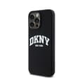 Miniatyrbild 2 av 6: DKNY Liquid Silicone White Logo Print MagSafe - Fodral för iPhone 14 Pro Max (svart)
