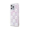 Miniatyrbild 2 av 6: DKNY Liquid Glitter Multilogo - Fodral för iPhone 15 Pro Max (Rosa)