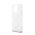 Miniatyrbild 6 av 6: DKNY Liquid Glitter Multilogo - Fodral för iPhone 15 Pro (Vit)