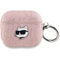 Miniatyrbild 1 av 3: Coque AirPods 3 - Karl Lagerfeld - Choupette - Ekoskinn - Rosa - Semi-styv