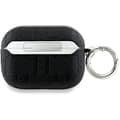 Miniatyrbild 2 av 4: Coque AirPods Pro 2 - Karl Lagerfeld - Choupette Monogram - Ekoleder - Svart - Semi-stiv