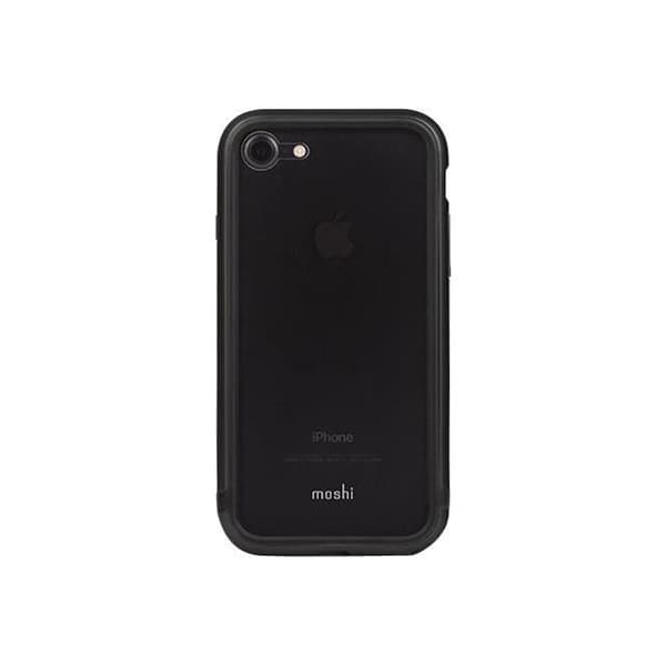 moshi Luxe Skyddshölje för mobiltelefon, aluminium, svart akryl för Apple iPhone 7