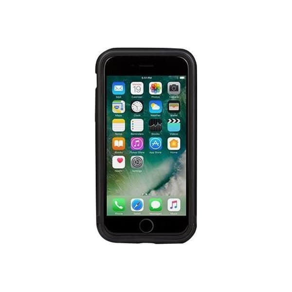 moshi Luxe Skyddshölje för mobiltelefon, aluminium, svart akryl för Apple iPhone 7