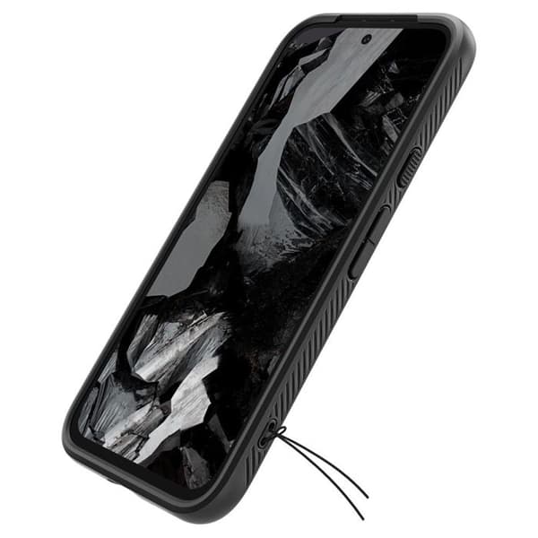 Skydd för Google Pixel 8a - Spigen Liquid Air - Matt Svart