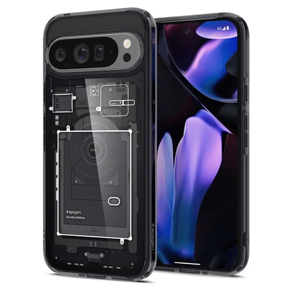 Coque för Google Pixel 9 Pro XL - Spigen Ultra Hybrid Zero One - Matt svart