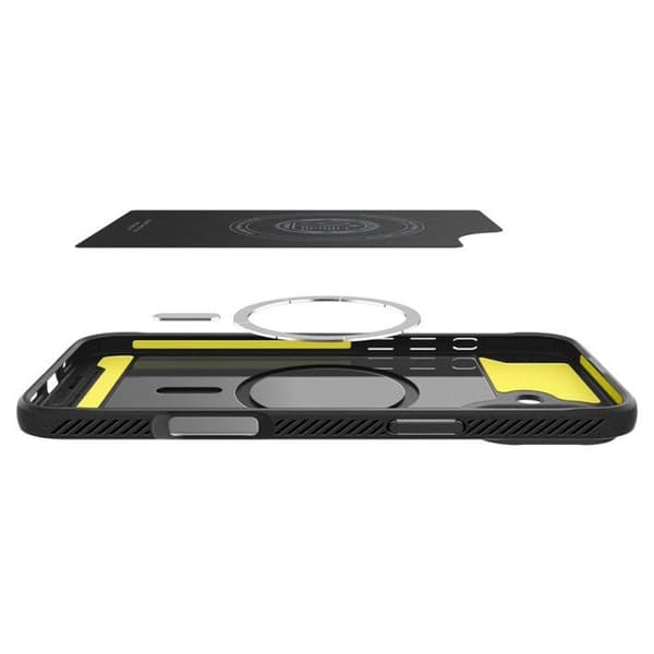 Skyddshölje - Spigen - iPhone 16 Plus - Matt svart - Semi-styv - Elegant
