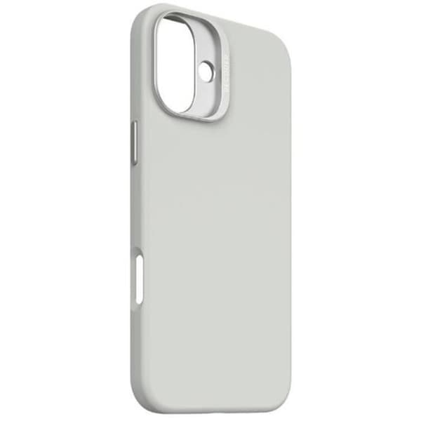 Skal för iPhone 16 Plus - DECODED - Stötsäker och Antimikrobiell - Grå