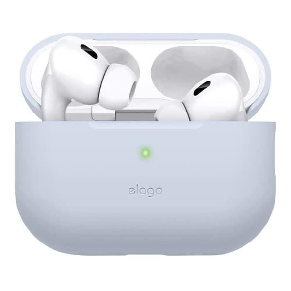 Siliconbasetui Elago för AirPods Pro 2 ljusblå