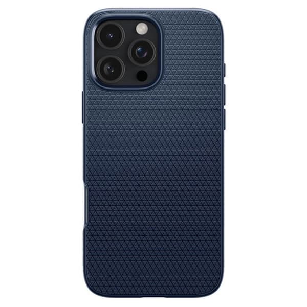 Skyddsfodral - Spigen - iPhone 16 Pro Max - Marinblå - Halvstyv - Elegant