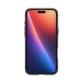 Miniatyrbild 3 av 6: Skyddsskal - Spigen - iPhone 16 - Matt svart - Semihårt - Optimal skydd