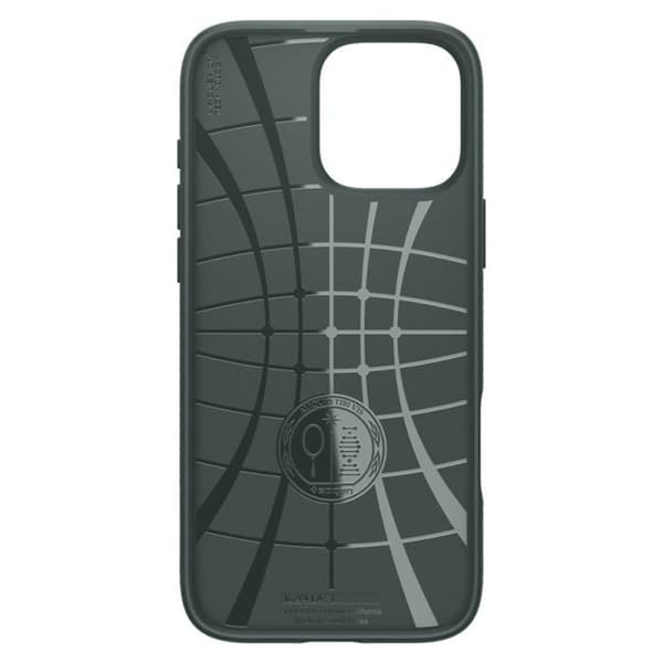 Skyddande skal - Spigen - iPhone 16 Pro Max - Abyss Green - Halvstyvt - Elegant