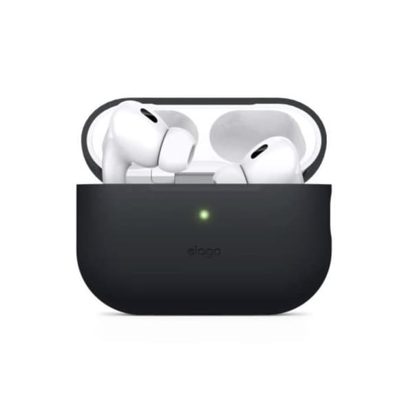 Siliconefodral - Elago - AirPods Pro 2 - Svart - Mjuk - Slät